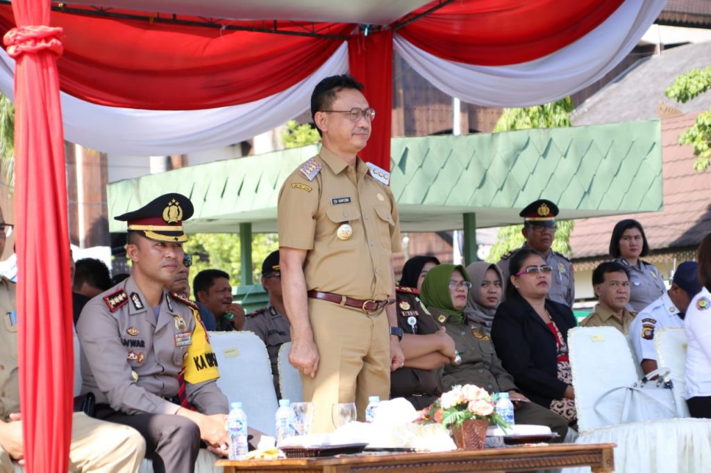 Walikota Pontianak, Edi Rusdi Kamtono satpam harus humanis foto joni