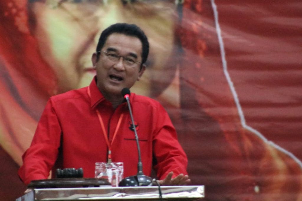 Perwakilan DPP PDI Perjuangan, Rudianto Tjen 